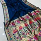 Navy Blue__Royal Rajgharana Sarees